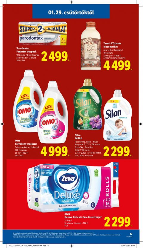 LIDL akciós újság