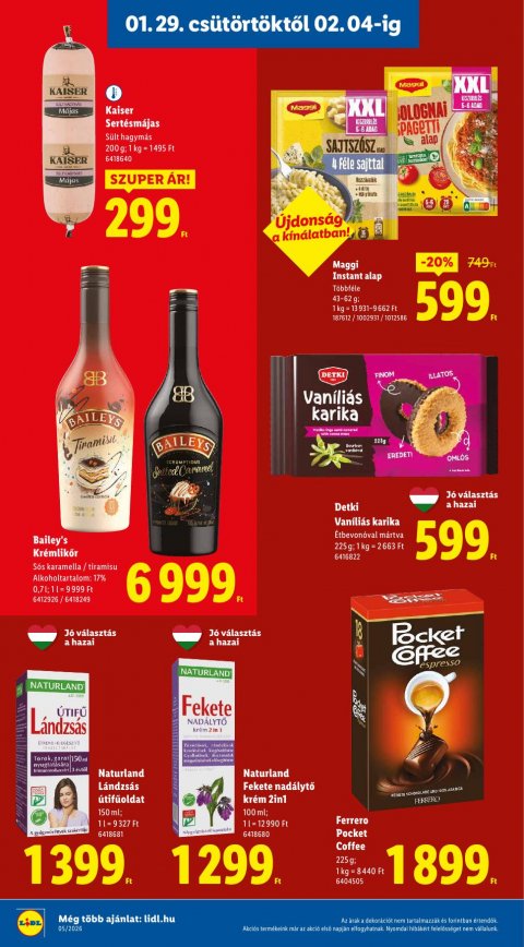 LIDL akciós újság