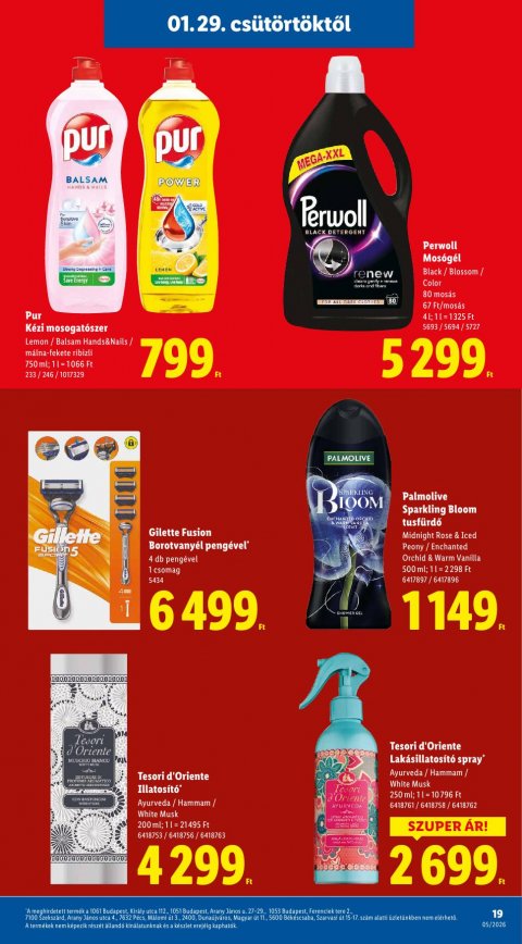 LIDL akciós újság