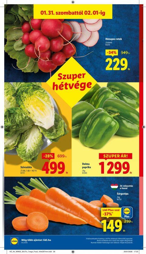 LIDL akciós újság