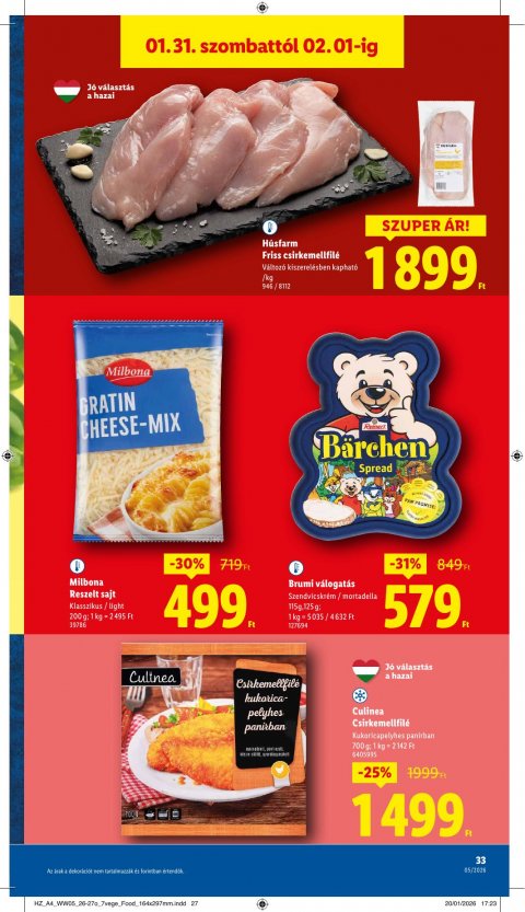 LIDL akciós újság