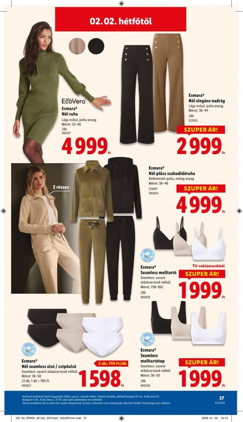 LIDL akciós újság