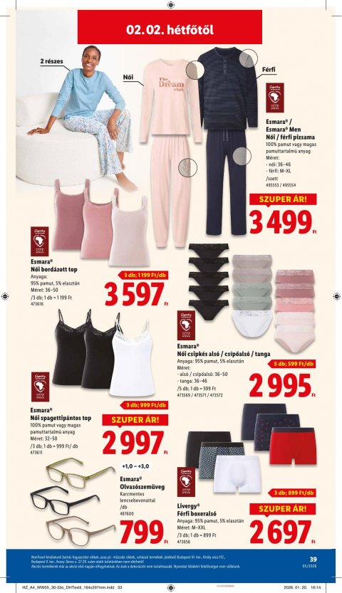 LIDL akciós újság