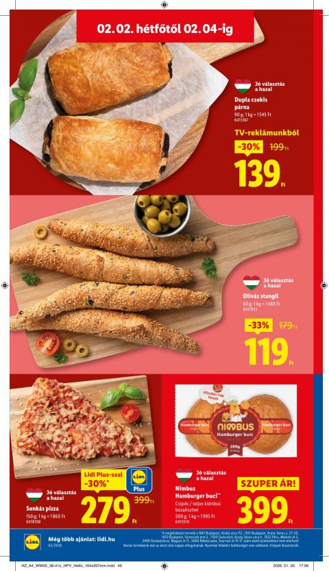 LIDL akciós újság
