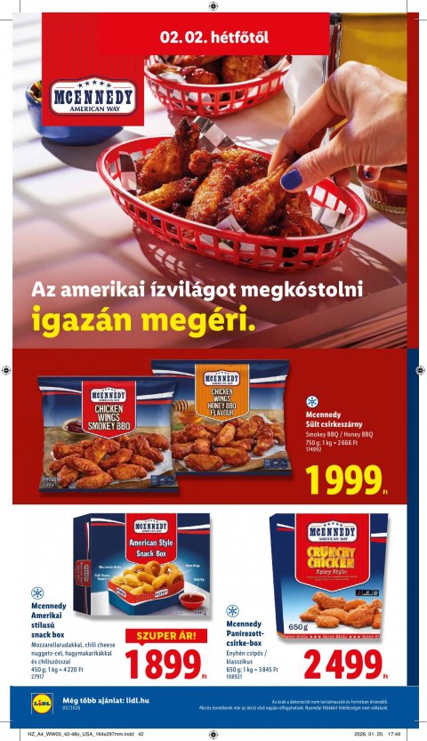LIDL akciós újság