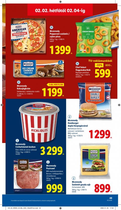 LIDL akciós újság