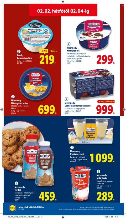 LIDL akciós újság