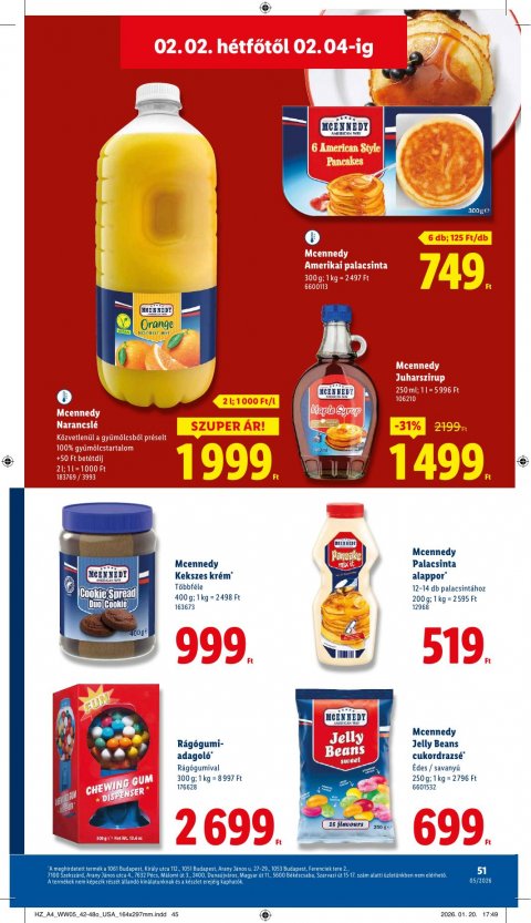 LIDL akciós újság