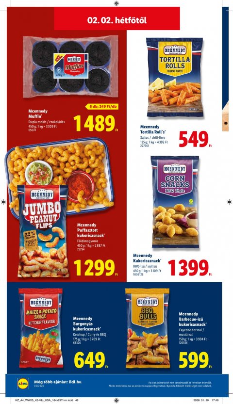LIDL akciós újság