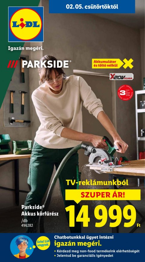 LIDL Nonfood akciós újság od 5. 2. 2026 do 5. 2. 2026