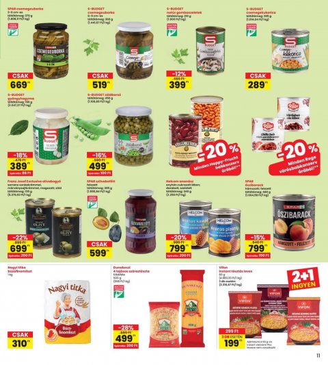 INTERSPAR akciós újság