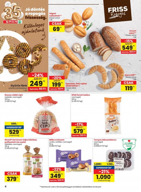 SPAR akciós újság