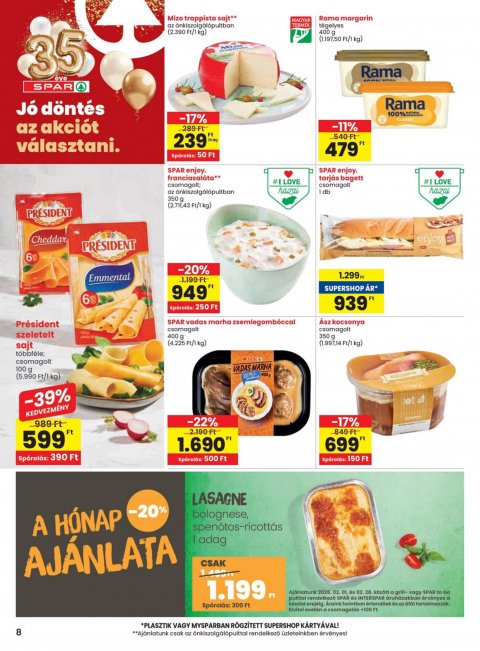 SPAR akciós újság