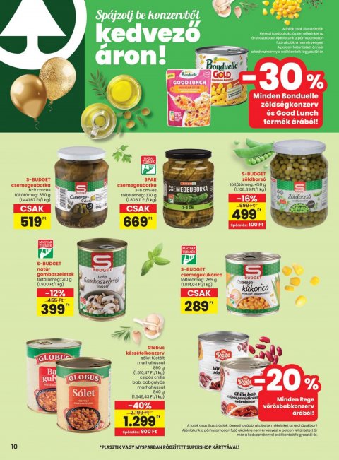 SPAR akciós újság