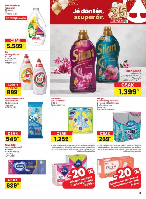 SPAR akciós újság