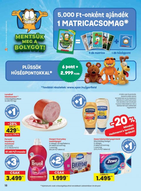 SPAR akciós újság