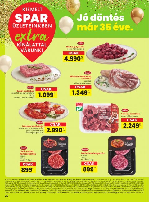 SPAR Extra akciós újság od 5. 2. 2026 do 11. 2. 2026
