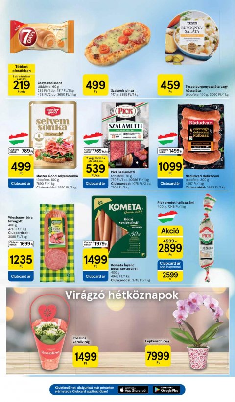 TESCO Hipermarket akciós újság