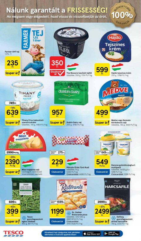 TESCO Hipermarket akciós újság