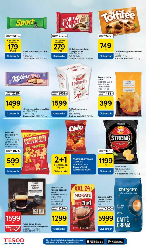 TESCO Hipermarket akciós újság