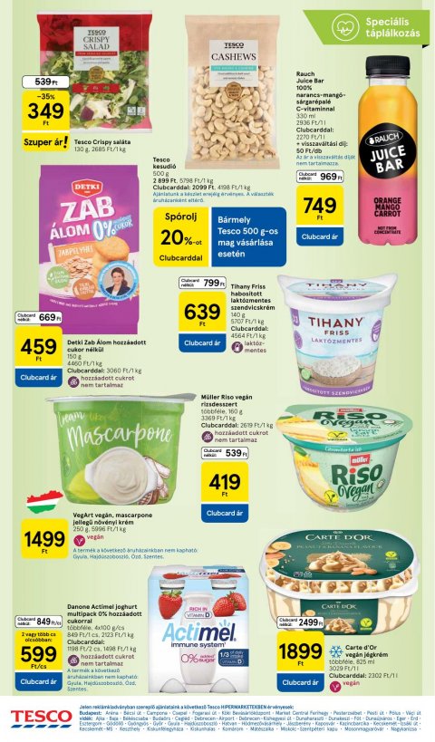 TESCO Hipermarket akciós újság