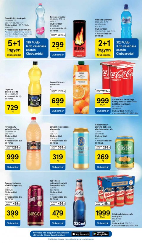 TESCO Hipermarket akciós újság