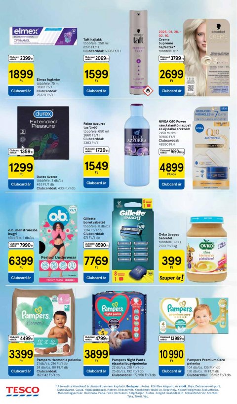 TESCO Hipermarket akciós újság