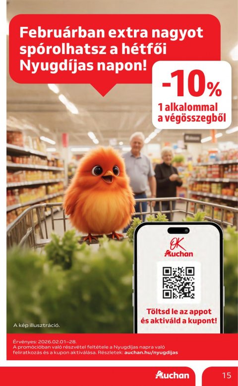 AUCHAN Hipermarket Kedvenc Márkáink akciós újság