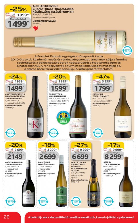 AUCHAN Hipermarket Kedvenc Márkáink akciós újság