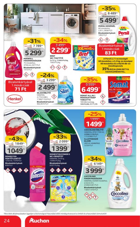 AUCHAN Hipermarket Kedvenc Márkáink akciós újság