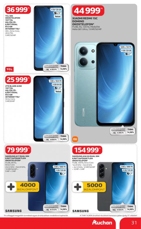 AUCHAN Hipermarket Kedvenc Márkáink akciós újság