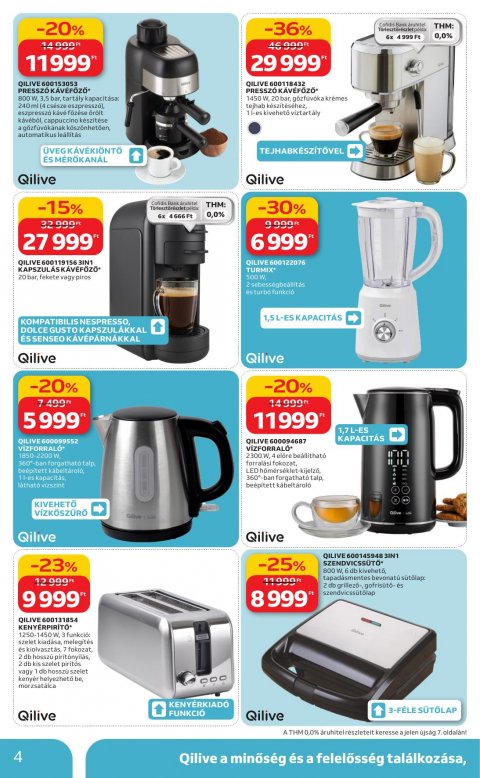 AUCHAN Hipermarket Qilive akciós újság