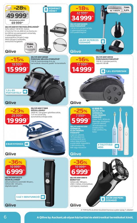 AUCHAN Hipermarket Qilive akciós újság