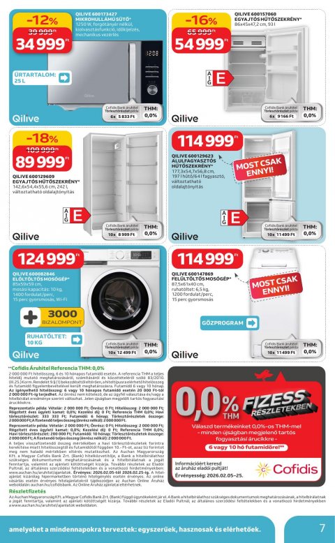 AUCHAN Hipermarket Qilive akciós újság