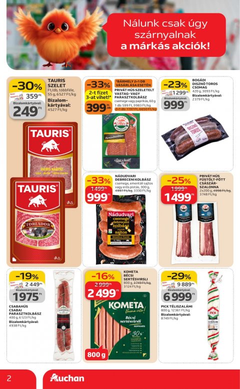 AUCHAN Szupermarket Kéthetes akciós újság