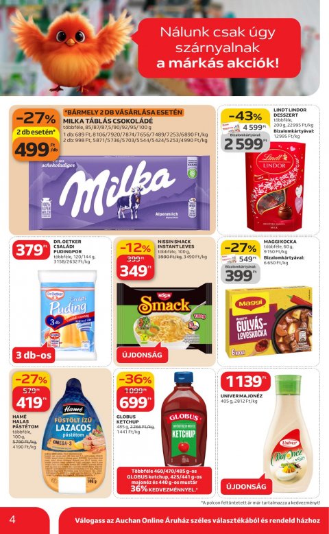 AUCHAN Szupermarket Kéthetes akciós újság