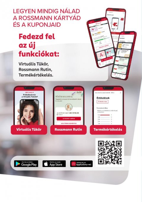 ROSSMANNÓ akciós újság