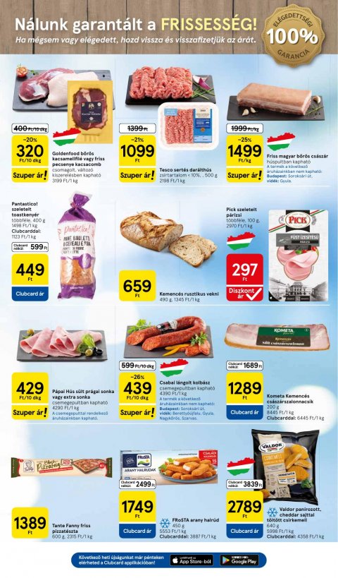 TESCO Hipermarket akciós újság