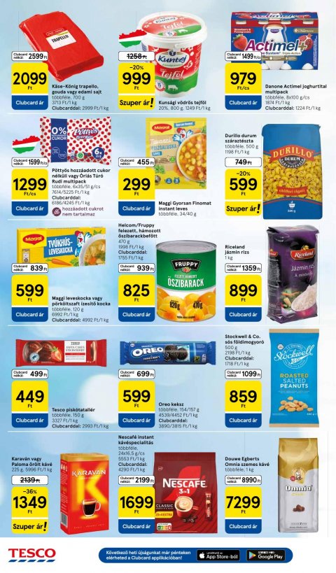 TESCO Hipermarket akciós újság