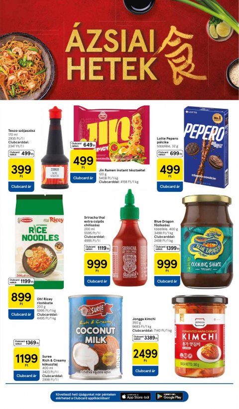 TESCO Hipermarket akciós újság