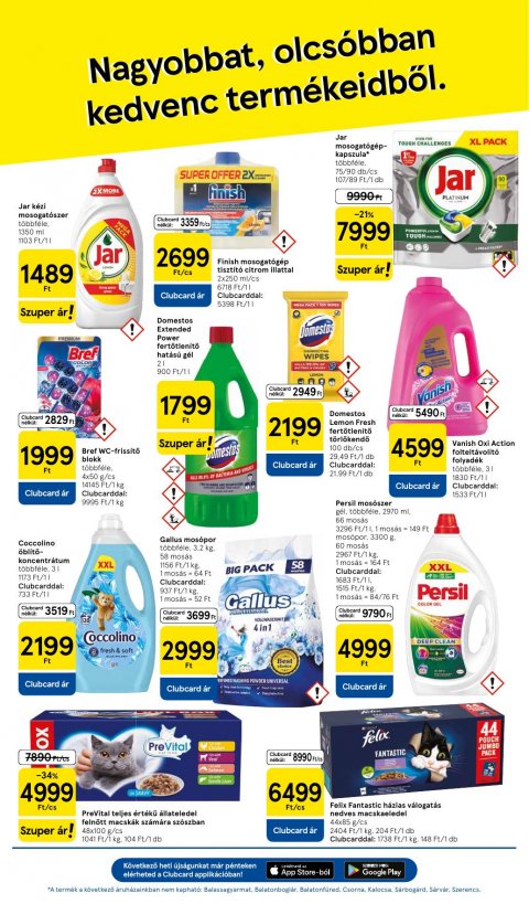 TESCO Hipermarket akciós újság