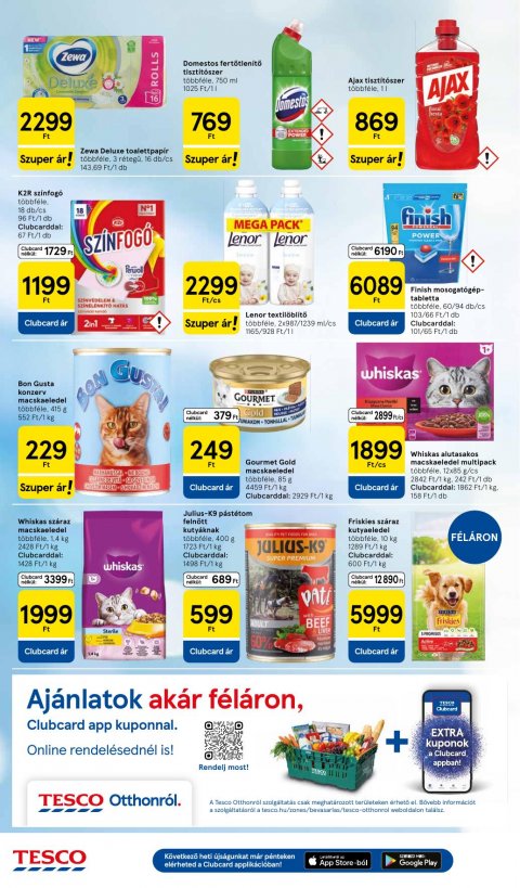 TESCO Hipermarket akciós újság