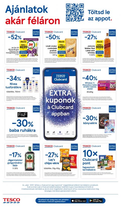 TESCO Hipermarket akciós újság