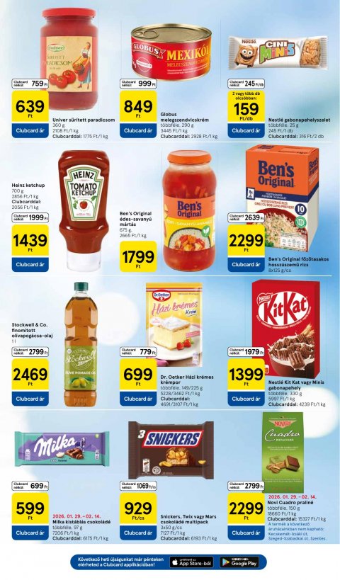 TESCO Hipermarket akciós újság
