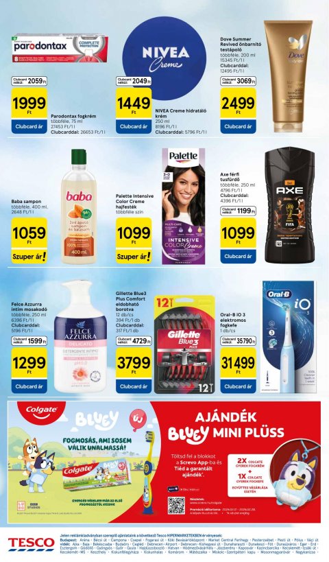 TESCO Hipermarket akciós újság