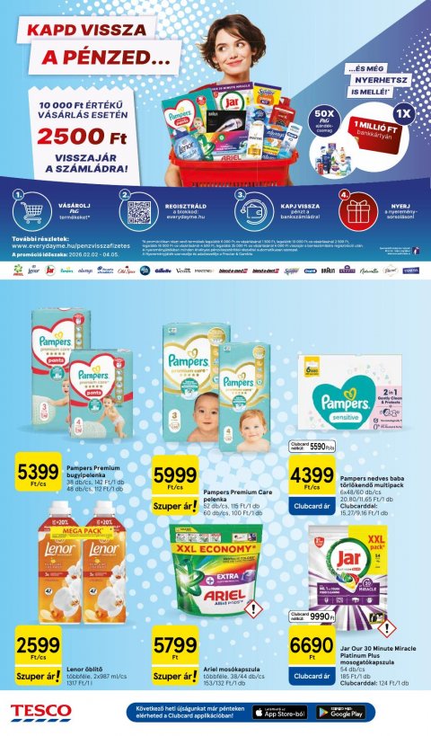 TESCO Hipermarket akciós újság