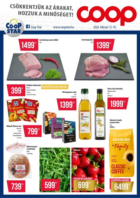 COOP Star akciós újság od 12. 2. 2026 do 18. 2. 2026