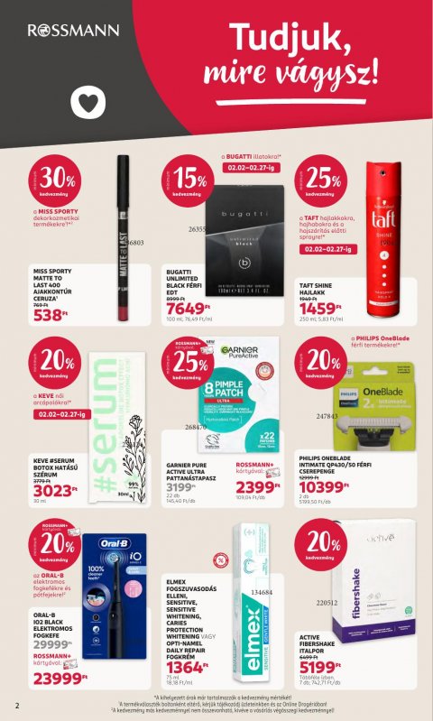 ROSSMANN akciós újság