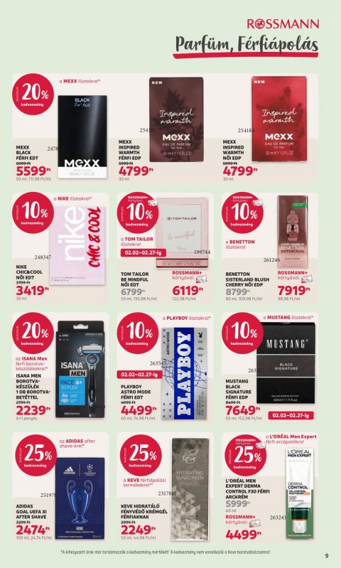 ROSSMANN akciós újság