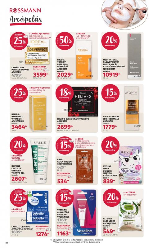 ROSSMANN akciós újság